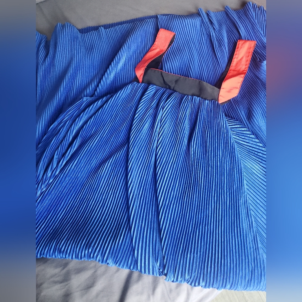 Zara Trafaluc Pleated Dress